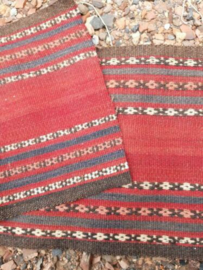 Oud Vintage Perzisch Kelim Vloerkleed Stof DIY - Anatolia Kilim Turkije