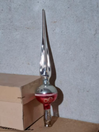 Oude Antiek Vintage Kerstbal 8697 Piek