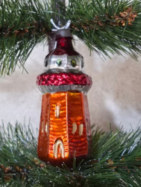 Oude Vintage Kerstbal 9817 Lighthouse Vuurtoren USSR