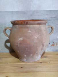 Oude Antieke Aardewerk Pot Voorraadpot Terracotta