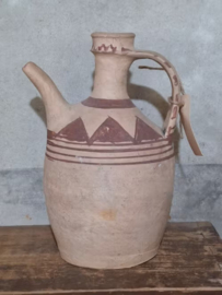 Oude Antiek Vintage Waterkruik Kruik Aardewerk Bosnie