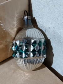 Oude Antieke Kerstbal 6923 Lampion