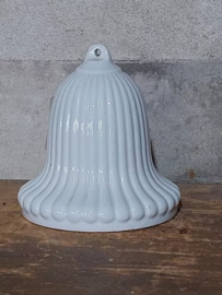 Oud Antieke Porseleinen Klokje Olielamp