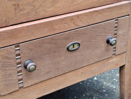 Oude Antiek Brocante Linnenkast Kledingkast Kast Art Deco