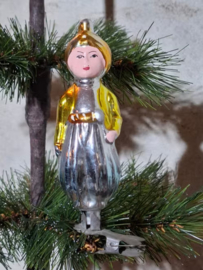 Oude Antieke Vintage Kerstbal 10081 USSR Aladdin