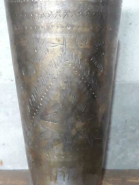 Oude Antieke Koperen Metalen Beker Bruidsbeker Lasso Bruiloft