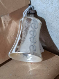 Oude Antiek Vintage Kerstbal 7982 Klokje