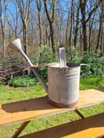 Oude Brocante Zinken Gieter