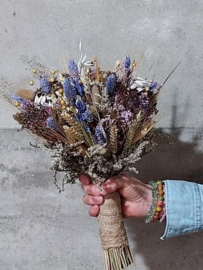 Bruidsboeket van Droogbloemen -Speciaal voor Jou Gemaakt- Droogboeket