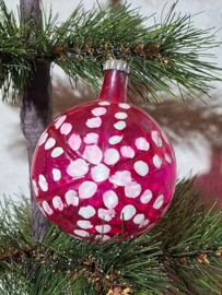 Oude Antiek Vintage Kerstbal 10119 USSR Lampion