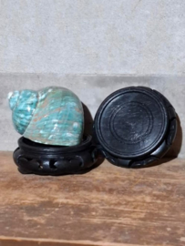 Oud Vintage Chinees Houten Onderzetter Sokkel Plateau