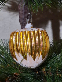 Oude Antieke Kerstbal 10230 Hazalnoot