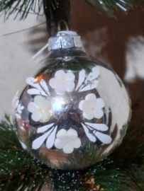 Oude Antiek Vintage Kerstbal 10064 Maan