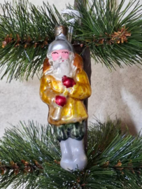 Oude Antiek Oostblok Kerstbal 8545 Jager Grootvader Mazai