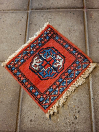 Oud Vintage Perzisch Tapijtje Kleedje