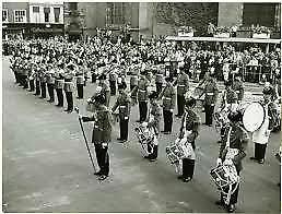 Oude Vintage Basdrum Trommel Muziekkorps Koninklijke Luchtmacht Nederland