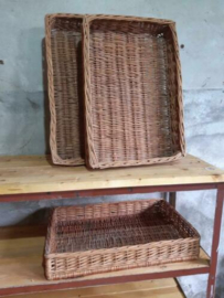 Oude Brocante Mand Presenteermand Broodmand Rechthoek Bakkerij