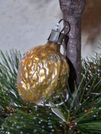 Oude Antiek Vintage Kerstbal 10256 Walnoot