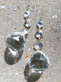 Oude Antiek Kristallen Glas Pegel Kroonluchter Bol