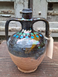 Oude Antiek Vintage Waterkruik Kruik Aardewerk Joegoslavie