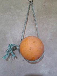 Oude Vintage Brocante Drijver aan Touw