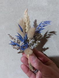 Bruidsboeket van Droogbloemen - Corsage