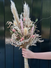 Bruidsboeket van Droogbloemen -Speciaal voor Jou Gemaakt- Droogboeket