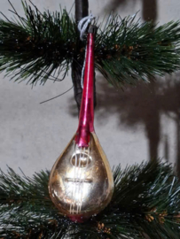 Oude Antieke Kerstbal 9561 Citer Banjo Luit