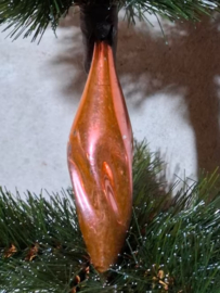 Oude Antiek Vintage Oostblok Kerstbal 9431 Hanger
