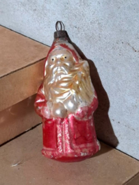 Oude Antieke Kerstbal 8691 Kerstman