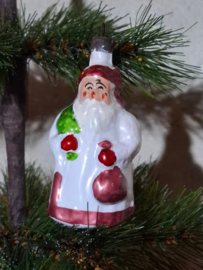 Oude Antieke Vintage Kerstbal 10100 USSR Kerstman