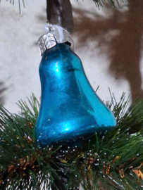 Oud Vintage Kerstbal 9178 Klokje