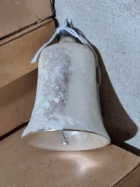 Oude Antiek Vintage Kerstbal 8585 Klokje