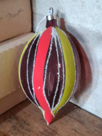 Oude Antiek Vintage Kerstbal 8010 Pegel