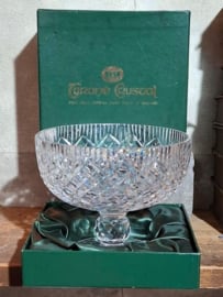 Oude Vintage Kristallen Bowl Schaal op Voet Tyrone Ierland