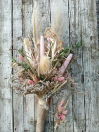 Bruidsboeket van Droogbloemen -Speciaal voor Jou Gemaakt- Droogboeket