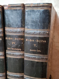 Oude Antieke Boeken Encyclopedie Encyklopadie der Katholischen Theologie