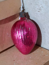 Oude Antiek Vintage Kerstbal 7553 Lampion