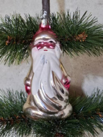 Oude Antieke Vintage Kerstbal 9837 USSR Kerstman