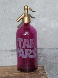 Oude Vintage Spuitfles Sifon Seltzer Starwars