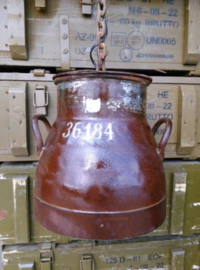 Oude Vintage Industriele Lamp Melkbuslamp Melkbus