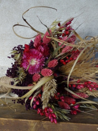 Bruidsboeket van Droogbloemen -Speciaal voor Jou Gemaakt- Droogboeket