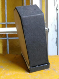 Oude Antieke Vitrine Kloosterwerk Roemenie Maria Was