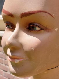 Oude Vintage Paspop Etalagepop Mannequin Italie Jaren 50