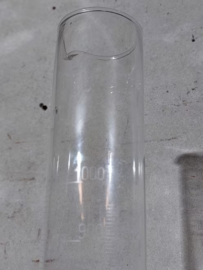 Oude Vintage Laboratorium Maatkolf Maatbeker Lab Apotheek