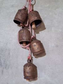 Oude Vintage Belletjes aan Touw