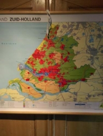 Schoolplaat Zuid Holland als Nieuw