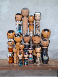 Directe Link naar alle Oude Vintage Japanse Kokeshi Poppen