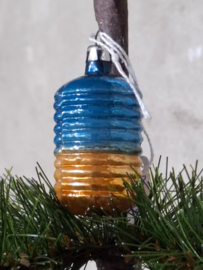 Oude Antiek Vintage Kerstbal 8951 Lampion