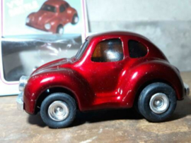Oud Vintage Blikken Speelgoed - China - VW Beetle Kever Auto Rood MF145